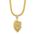 thumbnail image 1 of Hip Hop Iced Full Mens Cubano Rhinestone Fuera Cadena Collar Etiqueta Collares Colgantes, 1 of 8