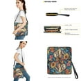 thumbnail image 3 of ZUXONGSY Paint Sloth Sunflower Print Casual Crossbody Hobo Bag with Wallet Set for Women, Fashion 2 Pcs Bucket Bag Purse Set for Daily Use Travel, 3 of 4