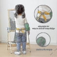 thumbnail image 4 of 2-5 Years Old Child Painting Apron Set Child Apron With Pockets And 2 Adjustable Sleeves Kids Apron Child Kitchen Apron Boy Girl Waterproof, Anti-dirt, 4 of 5