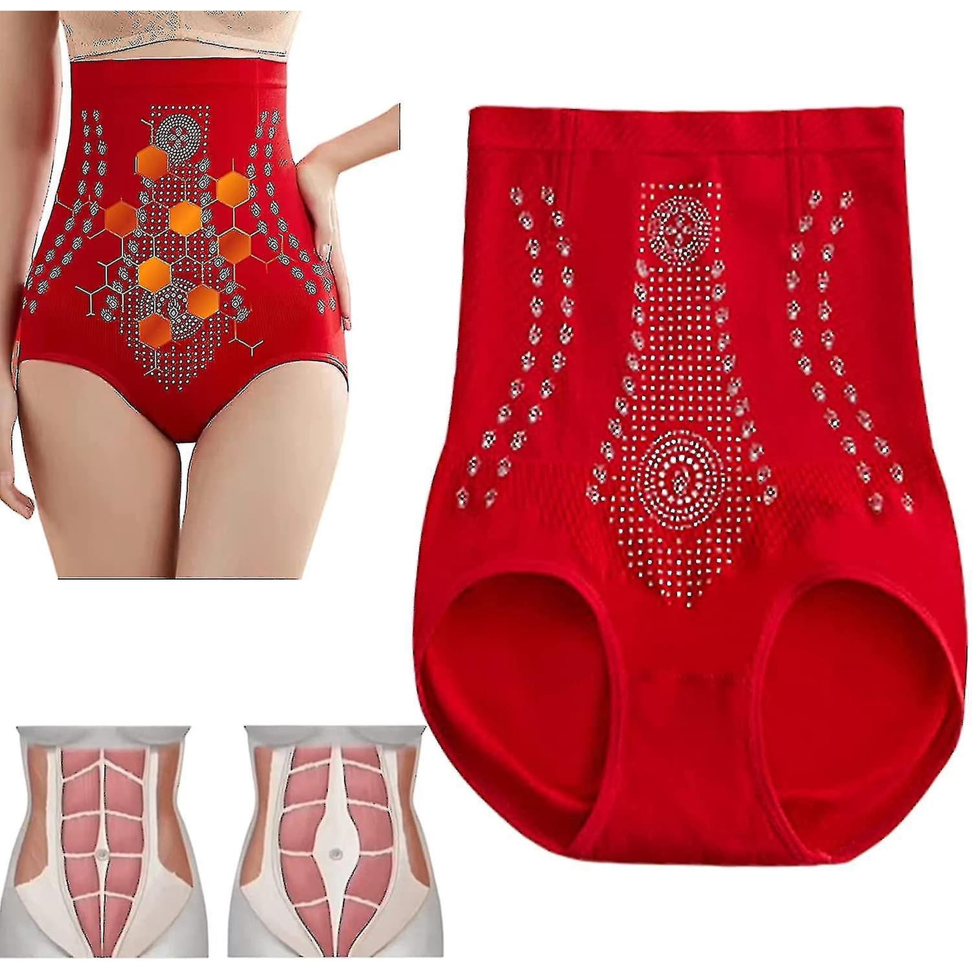 Ions Tech Unique Fibre Restoration Shaper, Graphene Honeycomb Vaginal Tighteningbody Shaping Briefs,fat Burning Tummy