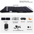 thumbnail image 5 of Inflatable Car Air Mattress for SUV, Sedan, Truck & Minivan, Back Seat Bed Camping Travel, Portable with earplugs, Window Screens, Eye Mask Storage Bags, 5 of 5