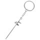 thumbnail image 2 of Decorative Fencing Keychain Pendant Hanging Fencing Keychain Key Chain Pendant, 2 of 4
