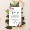 thumbnail image 4 of Koyal Wholesale Spring Mauve Daisies Wedding Thank You Place Setting Cards for Table Reception, Dinner Plates, 56-Pack, 4 of 5