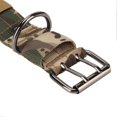 thumbnail image 2 of Adjustable Dog Collar, Double Row Metal Buckles, with D-Ring, for Medium and Large Dogs, Camouflage, Size L, 2 of 4