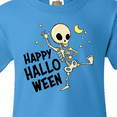 thumbnail image 4 of Inktastic Happy Halloween with Dancing Skeleton Youth T-Shirt, 4 of 5