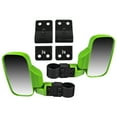 thumbnail image 1 of Niche Green Break-Away Side View Mirror Set with Pro-Fit Roll Cage Bar UTV MK1002933, 1 of 6