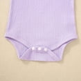 thumbnail image 5 of Ccpelsie Girls Summer Clothing Sets Ruffle Tank Tops and Shorts Cute 2 Piece Outfits 3-10 Years(Purple,6-12 Months), 5 of 8