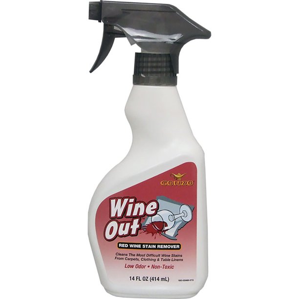 The Gonzo 1003 Wine Out Red Wine Stain Remover 14oz