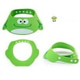 thumbnail image 2 of Adjustable Visor Hat for Baby Bath Shampoo Protection-green-, 2 of 2