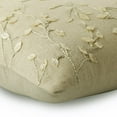 thumbnail image 3 of Fundas de almohada, funda decorativa color crudo, funda de almohada con estampado floral francés, funda de almohada decorativa de 30 x 30 cm (12 x 12 pulgadas), funda de almohada cuadrada de lino y, 3 of 5