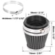 thumbnail image 4 of Filtro de aire Redondo Cónico Unique Bargains 54mm Moto Limpiador 4uds negro, 4 of 7