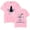 Pink, variant on Diljit Dosanjh Merch T-shirt Dil-Luminati Tour 2024 Women Men Crewneck Short Sleeve Fashion Tee