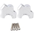 thumbnail image 1 of Motorcycle Handlebar Riser For Nx400 Nx 400 Nx500 Nx 500 Accessories Handle Bar Lift Mount Silver, 1 of 5