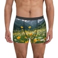thumbnail image 2 of Bingfone Mountain Daisy Meadow Men's Underwear - Casual Stretch Boxer Briefs-Medium, 2 of 7