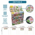 thumbnail image 6 of Children's Day Table Runner 70 Inches, Cartoon Cute Flowers Leaf Pink Plaid Bed Runner Dresser Scarves Tabletop for Indoor Outdoor Parties/Ceremony/Banquet, 13" x 70", 6 of 9