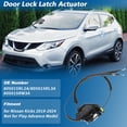thumbnail image 2 of Actuador de bloqueo de puerta de energía del lado del conductor delantero izquierdo para Nissan Kicks 2019-2024, 2 of 7
