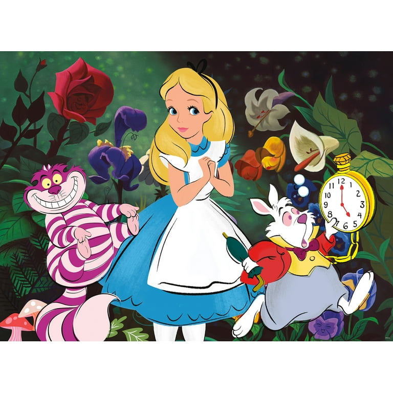 Ceaco 1000-Piece Silver Select Alice in Wonderland Interlocking