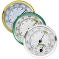 thumbnail image 1 of Phenofice 3Pcs Patio Thermometer Outdoor Plastic Metal Round Dial Hanging Design for Home Decoration, 1 of 7