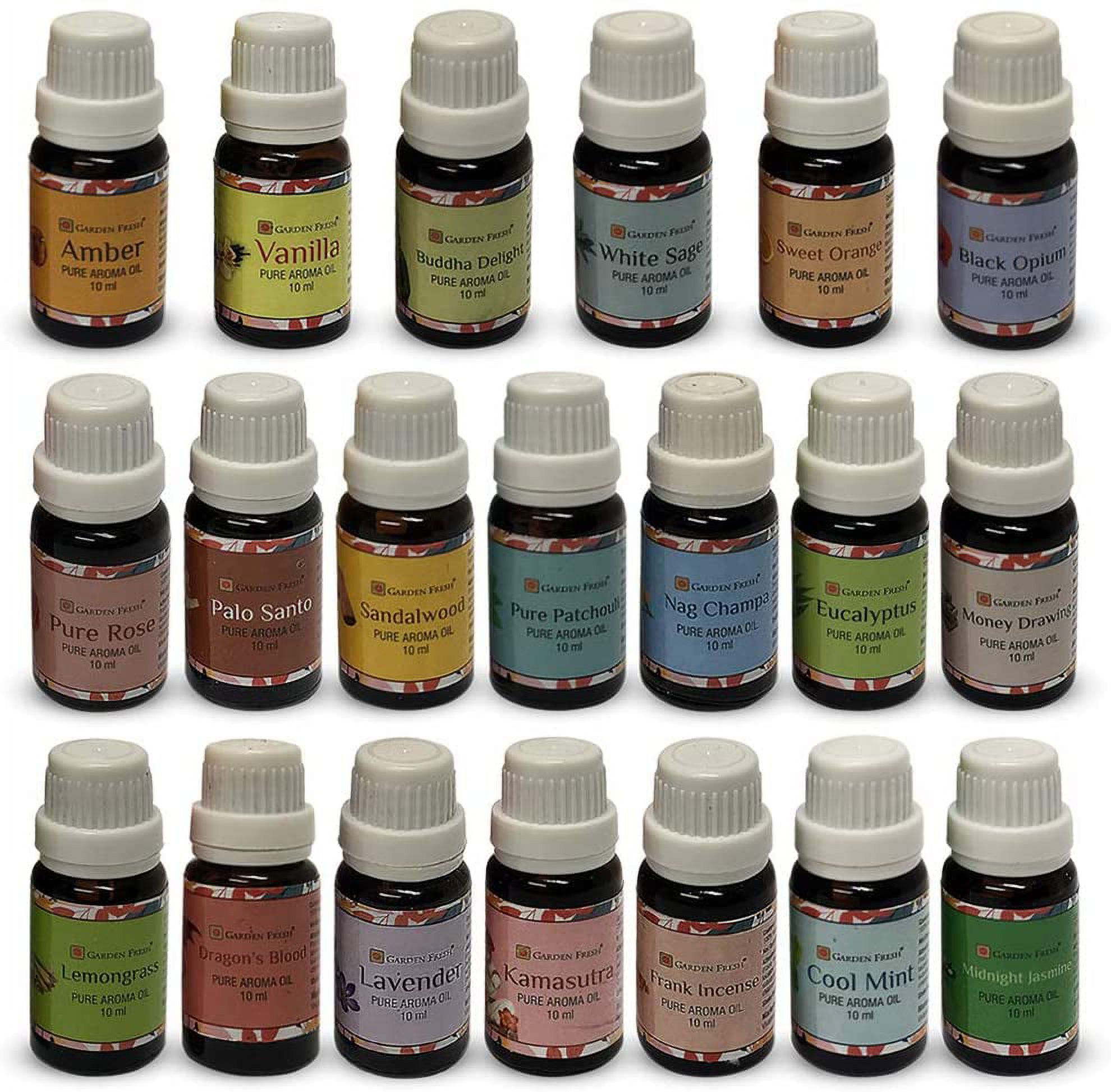 Variety Set #1 Fragrance Oil for Diffuser and Candle Scents Soap