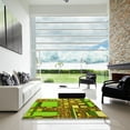 thumbnail image 6 of Ahgly Company Indoor Square Patterned Pistachio Green Area Rugs, 8' Square, 6 of 6