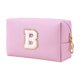 thumbnail image 2 of Neceser personalizado con inicial | Neceser pequeño y organizador de artículos de aseo para mujer | Bolsa de viaje impermeable con cremallera, 2 of 6