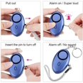 thumbnail image 3 of Alarma personal, 5 piezas 140DB llavero alarma de emergencia con antorcha anti-asalto con luz LED para mujeres, niños, ancianos, 3 of 7