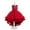 Red, variant on Esaierr Toddler Kids Girl Presenter Evening Gown Tutu Princess Dress Ruffles Lace Party Wedding Dresses Banquet Performance Party Gown 4-12 Years Old