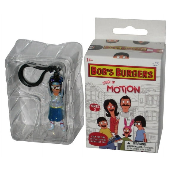 Bob's Burgers Chibi In Motion Metallic Variant Super Tina Figure Keychain