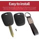 thumbnail image 4 of Funda para llave para Citroen Peugeot - Funda para llave de control remoto de coche de 2 botones para Citroen C4 C5 Berlingo Picasso Xsara Aygo ACTIVE Biensenido a ACTIVE, 4 of 4