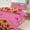 chudan-3, variant on Fun Pizza Bedding Sets Twin Duvet Cover 3 Piece Cute Bed Set for Boys Girls Kid