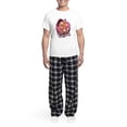 thumbnail image 5 of CafePress - My Cat Is My Valentine Pajamas - Men's Light Loose Fit Cotton Pajama Set, 5 of 7