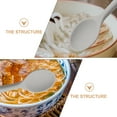 thumbnail image 4 of 4pcs Kitchen Silicone Spoons Food Spoons Soup Spoons Non-stick Mixing Spoons, 4 of 6
