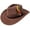 Brown, variant on Outback Crushable Wool Cowboy Wide Brim Male Black Western Hats