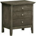 thumbnail image 3 of Home Square 2-Piece Set with 8-Drawer Dresser and 3-Drawer Nightstand in Gray, 3 of 11
