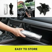 Auto Drive Car Umbrella Sun Shade, Universal Fit, Easy to Install, Silver, 55.91X31.5