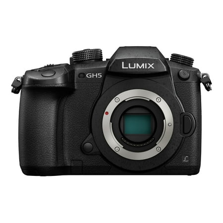 Panasonic - LUMIX GH5 Mirrorless 4K Photo Digital Camera (Body Only) - DC-GH5KBODY - Black