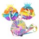thumbnail image 5 of Juguete sensorial de burbujas de empuje, bolso de hombro con corona, juguetes para aliviar el estrés, juguete de descompresión de silicona para niños y adultos, 5 of 6
