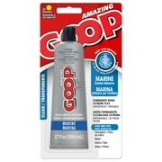 ECLECTRIC PRODUCTS Eclectic Amazing Goop Adhesive Glue, Marine, UV Resistant, Clear, 170011, 3.7 fl. oz.