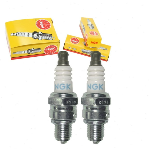 2 pc NGK 6785 Standard Spark Plugs for 965 965-1 AC7R E3.24 RZ7C TY26714 Ignition Wire Secondary