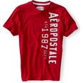 thumbnail image 1 of Aeropostale - Camiseta gráfica para hombre Ath 1987 Dept, color rojo, pequeña, 1 of 1