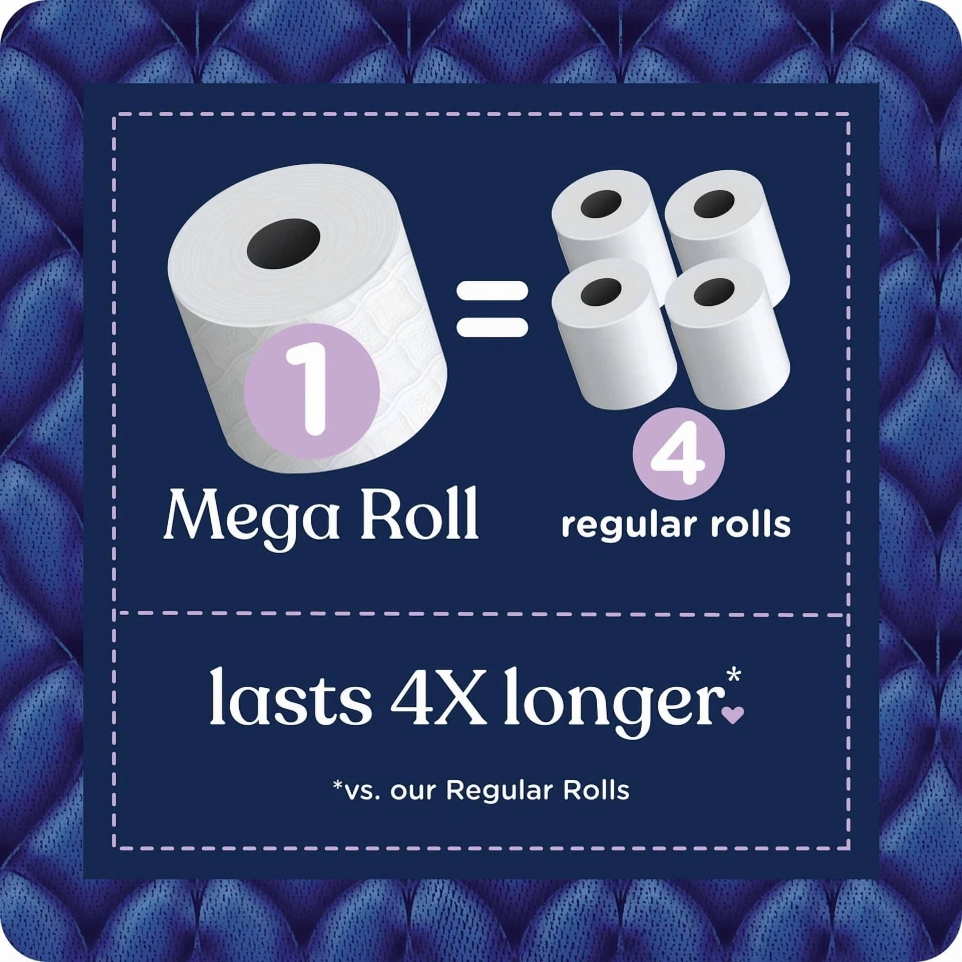 CIRCLE- Ultra Plush Toilet Paper, 12 Mega Rolls, 3-Ply Toilet Tissue