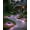 2*Purple, variant on Mosaic Solar Disk Light Outdoor Waterproof Glass LED Pathway Stake Lamp With Smart Solar Power And Auto On Off For Garden Lawn And Landscape Illumination