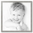 thumbnail image 2 of ArtToFrames 33" x 33" Classic Silver Picture Frame, 33x33 inch Silver Wood Poster Frame (WOM-4926), 2 of 7