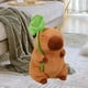 thumbnail image 1 of Carpincho de peluche CUTICAT muñeco de peluche juguete de peluche con hojas para niños 30 centimetros, 1 of 8