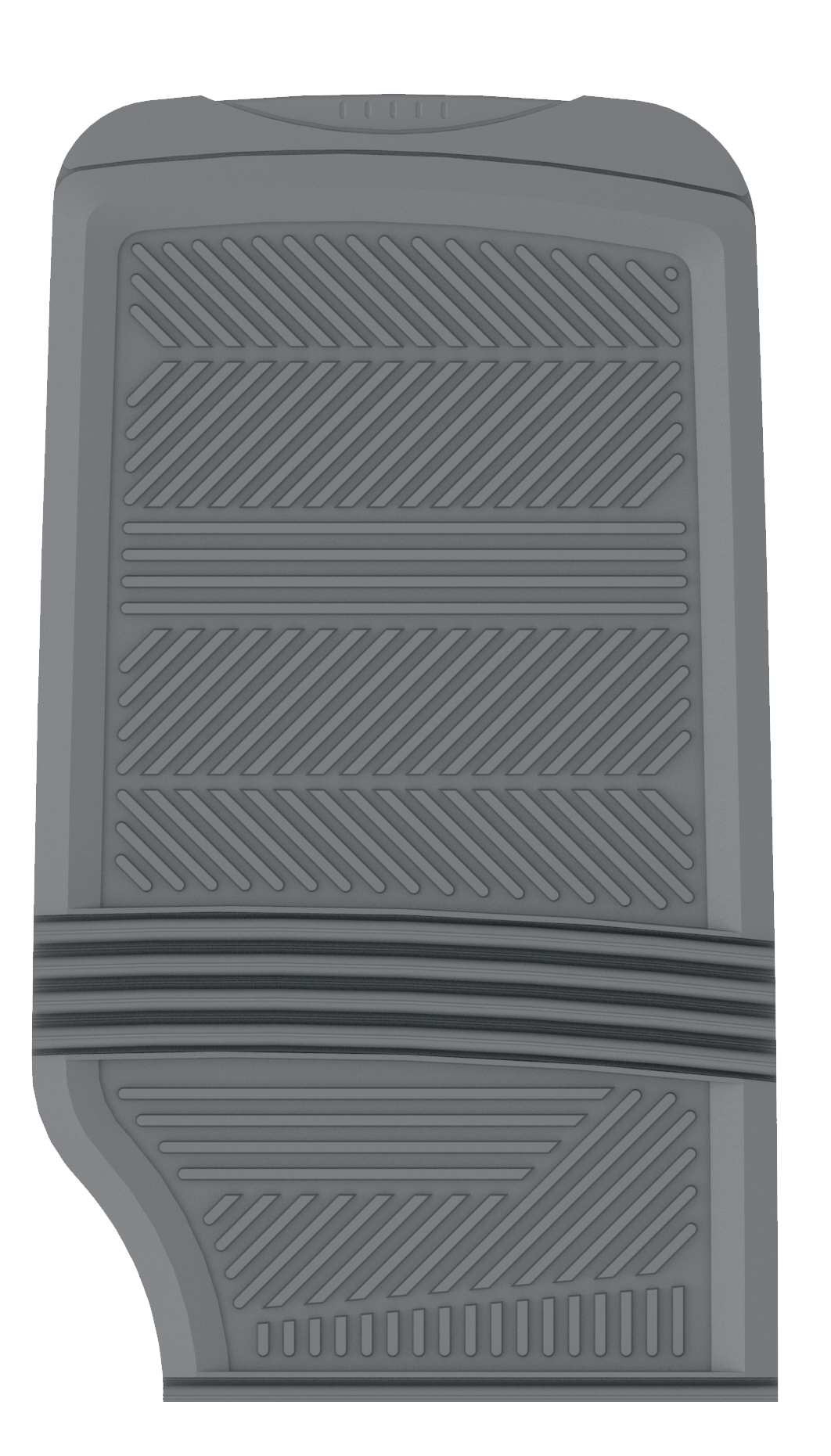 Remington Industries 1pc Rubber Runner, Grey - image 2 of 2