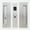 Satin Chrome, variant on Cavilock Cl400b-Pr-34-Rh Magnetic Privacy Pocket Door Pull Set - Nickel