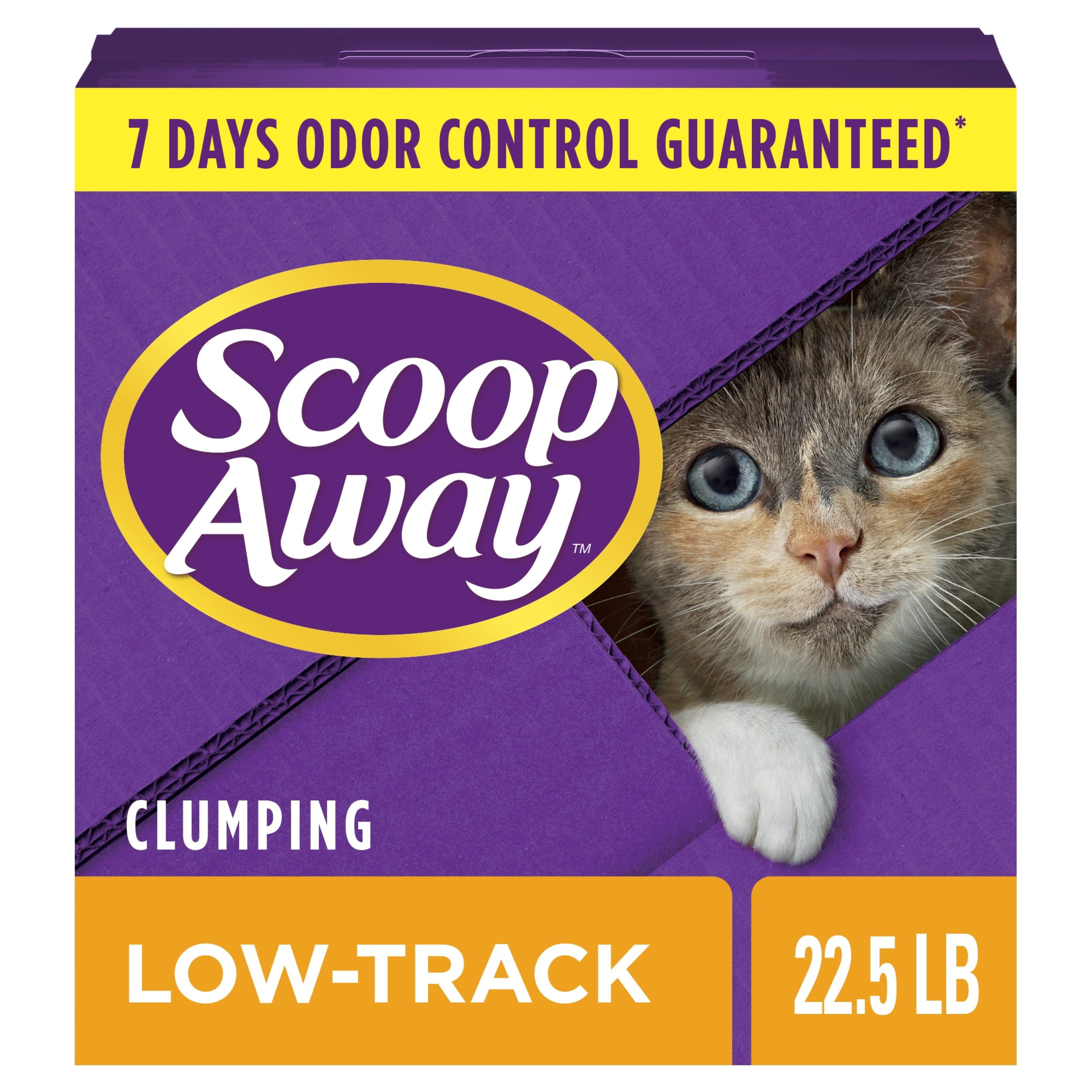 Scoop Away LowTrack Clumping Cat Litter, Fresh Spring Air Scent 22.5