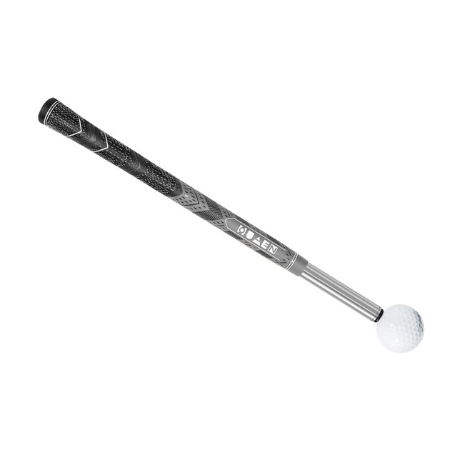 Almencla Golf Warm up Stick Adult Telescopic Golf Swing for Tempo Flexibility gray