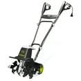 thumbnail image 1 of Open Box Sun Joe Electric Garden Tiller Cultivator, Steel Tines, 13.5 Amp, 16", 1 of 12