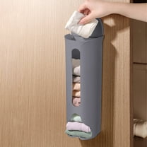 Wall Mounted Pull-Out Underwear & Sock Storage Box, No Drill Installation, Space Saving Organizer for Closet or Bathroom, 23x9x9cm